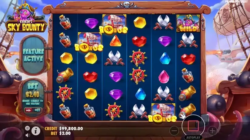 Sky Bounty slot screenshot 2