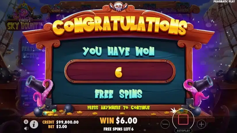 Sky Bounty slot screenshot 3