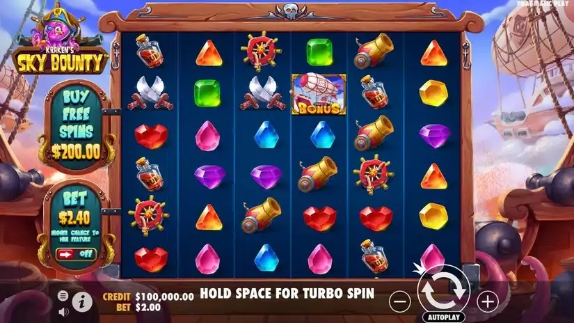 Sky Bounty slot screenshot 