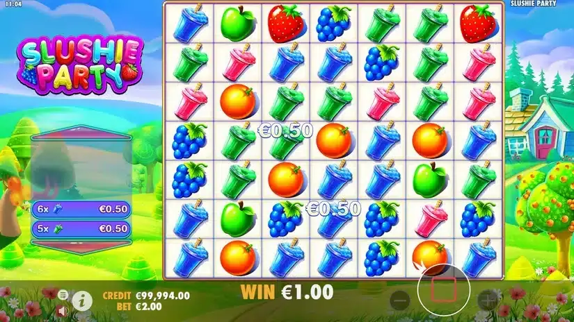 Slushie Party slot screenshot 2