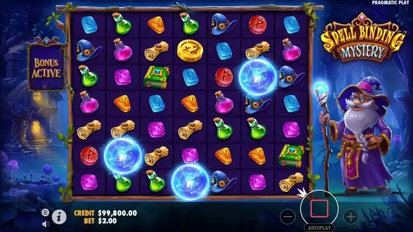 Spellbinding Mystery slot screenshot 3