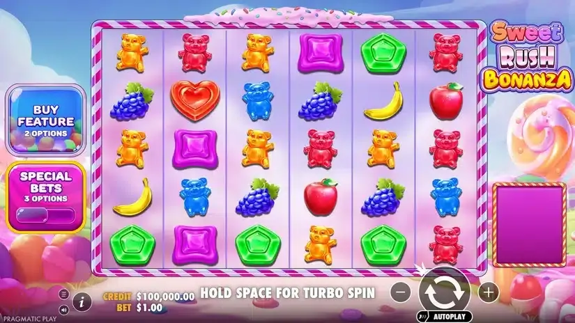 Sweet Rush Bonanza Slot – Play Free Pragmatic Play Demo & slot screenshot 1