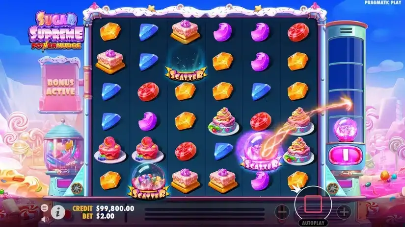 Sugar Supreme Powernudge slot screenshot 2
