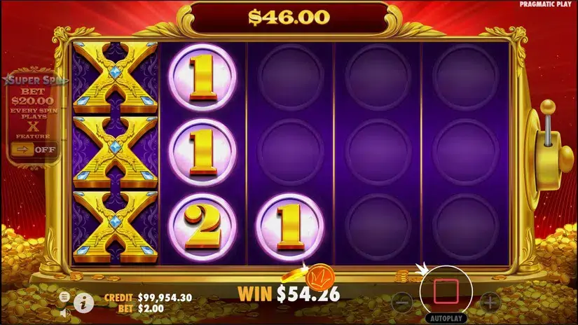 Super X slot screenshot 5