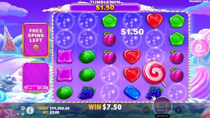 Sweet Bonanza 1000 slot screenshot 4