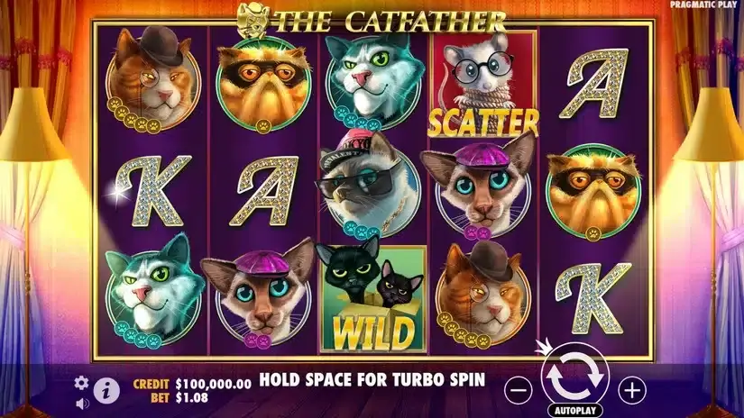 The Catfather slot screenshot