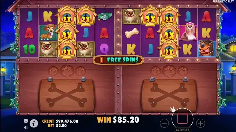 The Dog House Multihold slot screenshot
