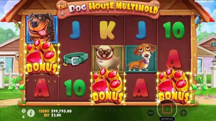 The Dog House Multihold slot screenshot 2