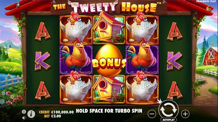The Tweety House slot screenshot