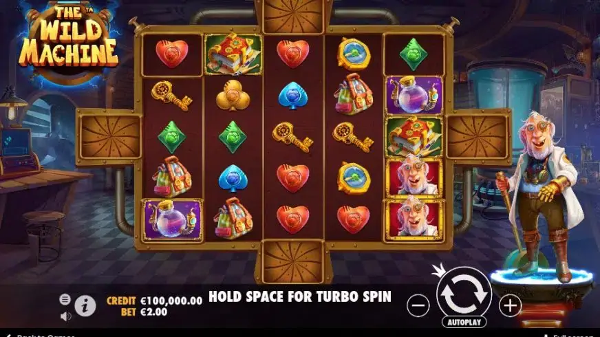 The Wild Machine slot screenshot 