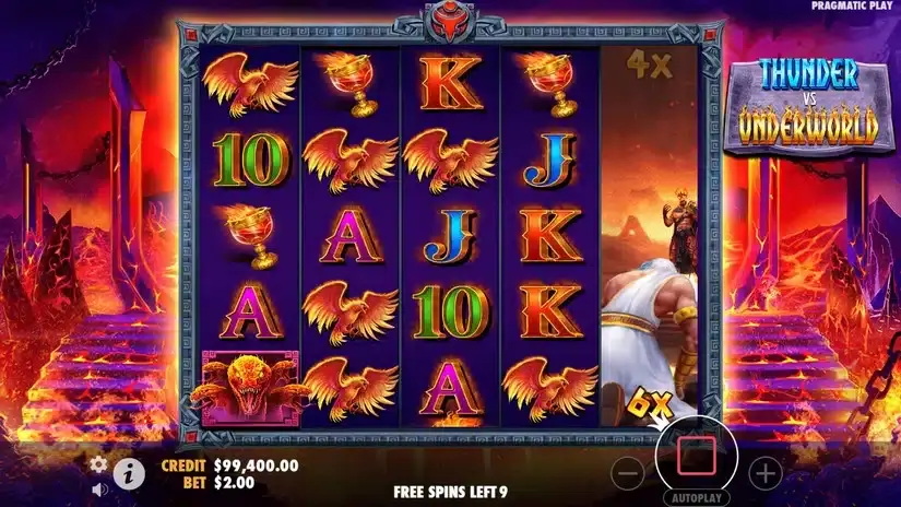 Thunder vs Underworld slot screenshot 5
