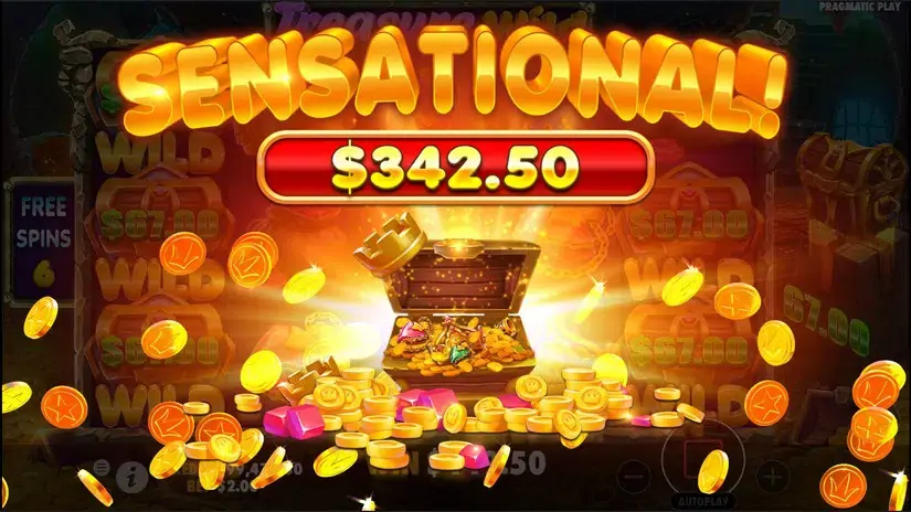 Treasure Wild slot screenshot 8