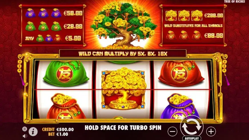 Tree of Riches slot screenshot
