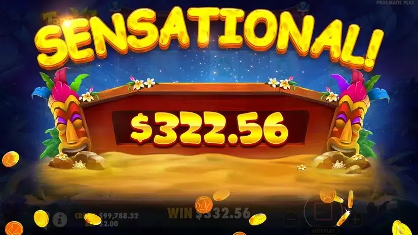 Tropical Tiki slot screenshot 5