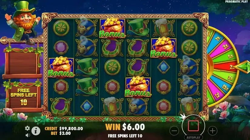 Wheel O’Gold slot screenshot 4