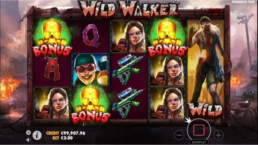 Wild Walker slot screenshot 2
