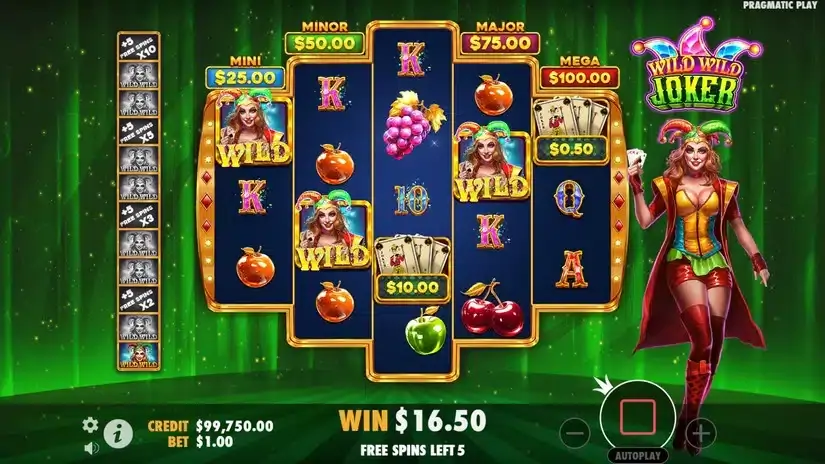 Wild Wild Joker slot screenshot 5