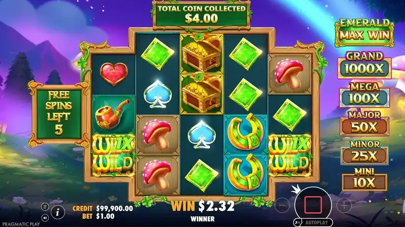 Wild Wild Riches Returns slot screenshot 5