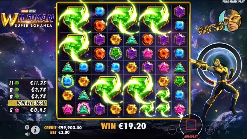 Wildman Super Bonanza slot screenshot 6