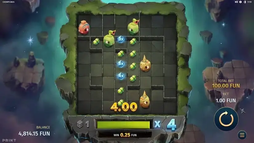 Chomplings slot screenshot 4