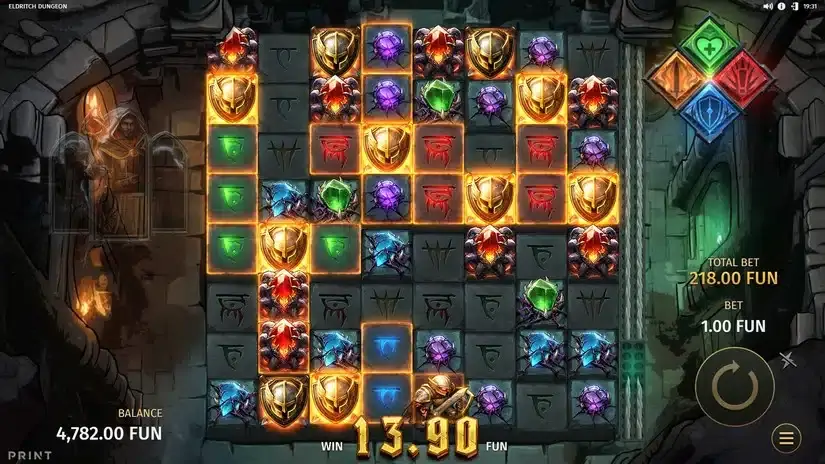 Eldritch Dungeon slot screenshot 2