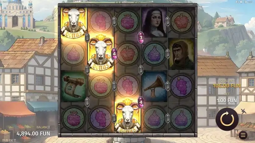 Holy Hand Grenade 2 slot screenshot 2