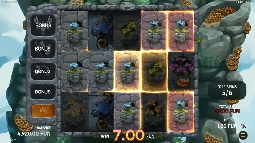 Honey Hunters slot screenshot 5