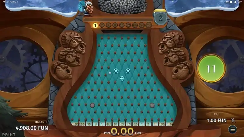 Pine of Plinko 2 slot screenshot