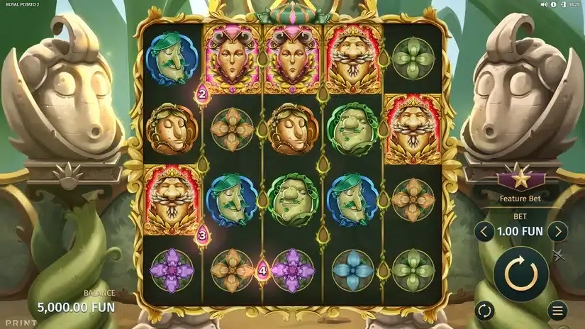 Royal Potato 2 slot screenshot 1