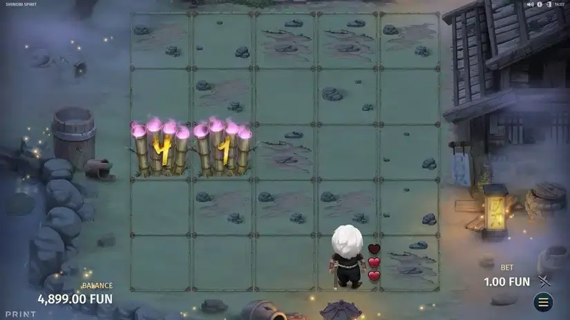 Shinobi Spirit slot screenshot 4