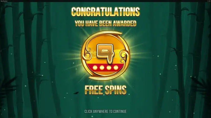 Big Bamboo slot screenshot 4