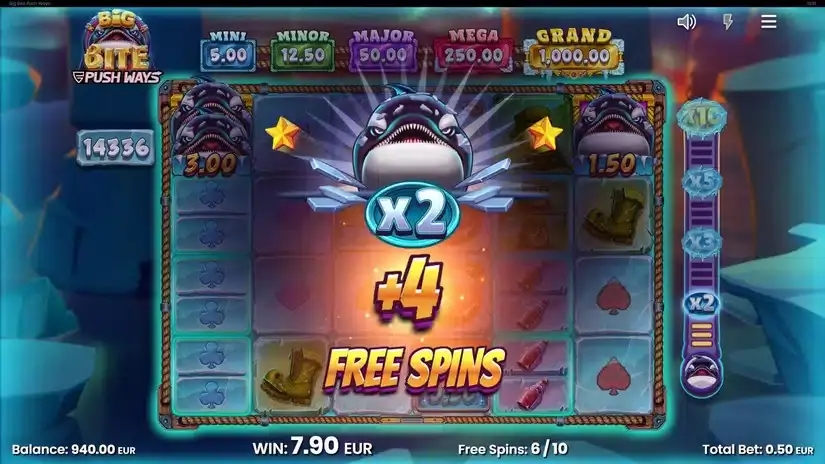 Big Bite Push Ways slot screenshot 5