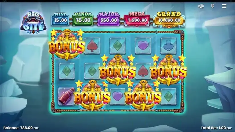 Big Bite slot screenshot 2