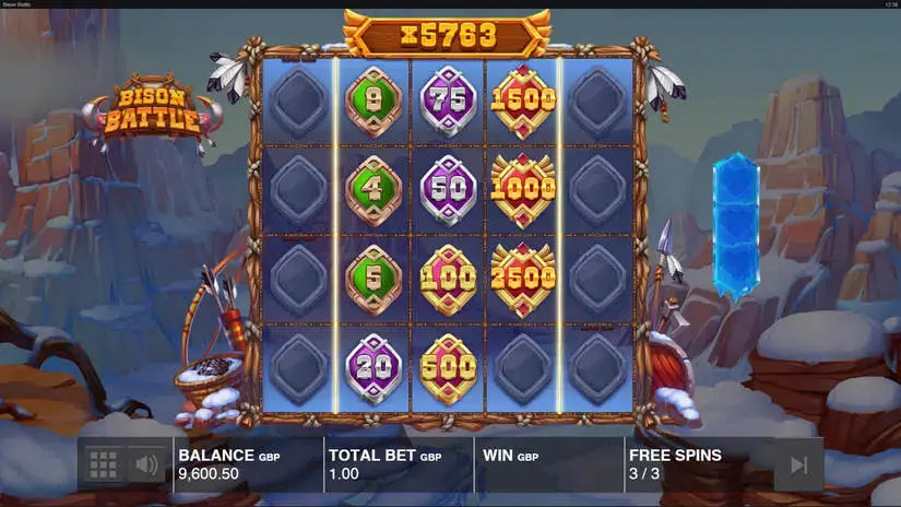 Bison Battle slot screenshot 8