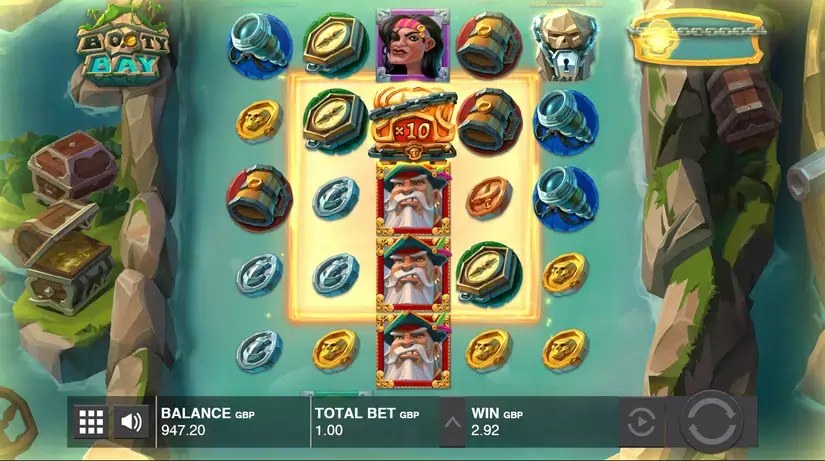 Booty Bay slot screenshot 1