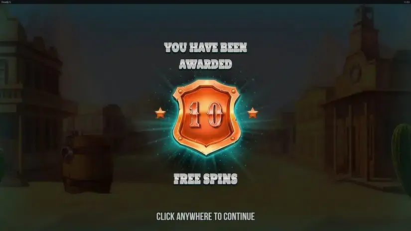 Deadly 5 slot screenshot 3