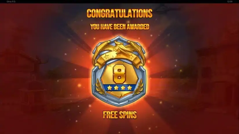 Dino P.D slot screenshot 3