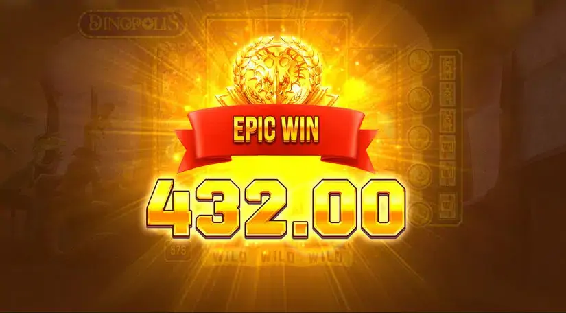 Dinopolis slot screenshot