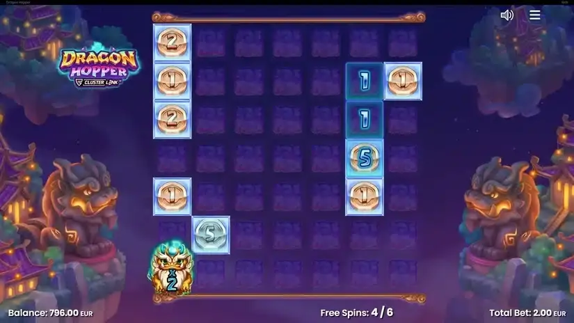 Dragon Hopper slot screenshot 4