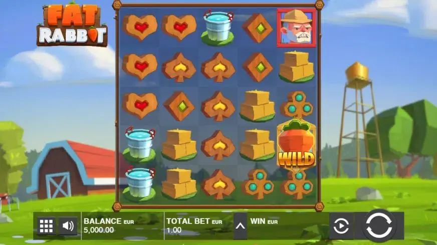 Fat Rabbit slot screenshot 