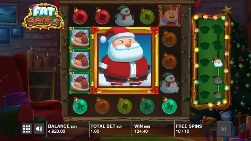 Fat Santa slot screenshot 5