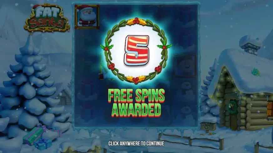 Fat Santa slot screenshot 4