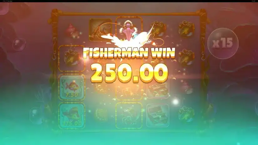 Fish ‘n’ Nudge slot screenshot 