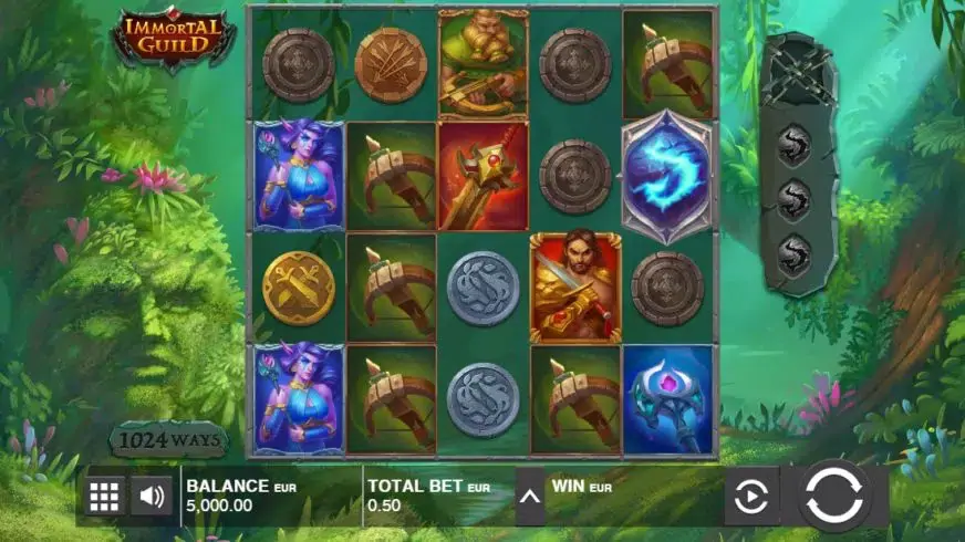 Immortal Guild slot screenshot 1