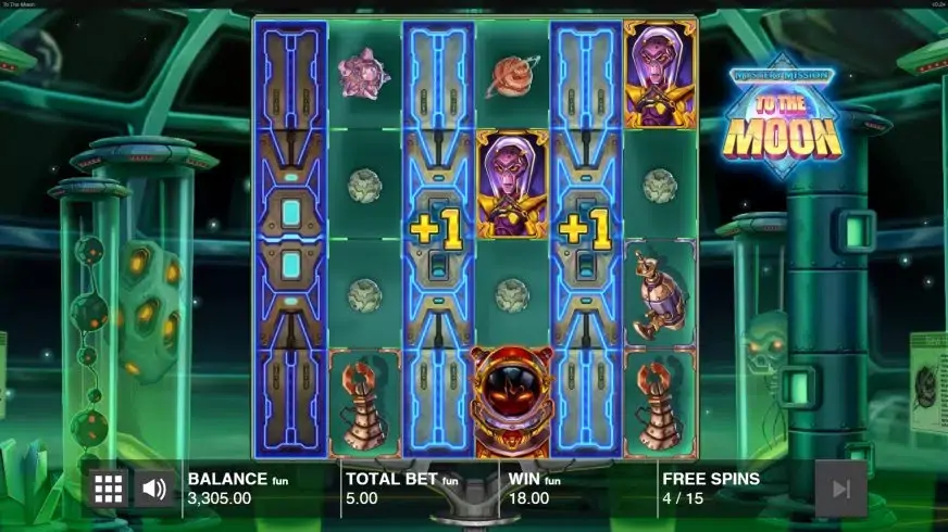 Mystery Mission to the Moon slot screenshot 5