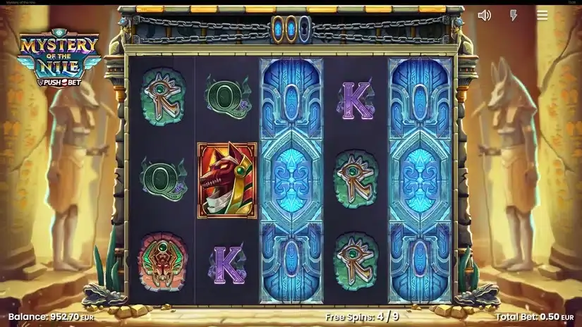 Mystery of the Nile slot screenshot 5