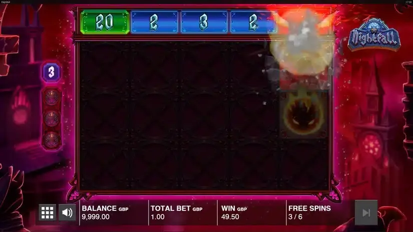 Nightfall slot screenshot 9