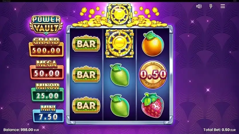 Power Vault slot screenshot 4