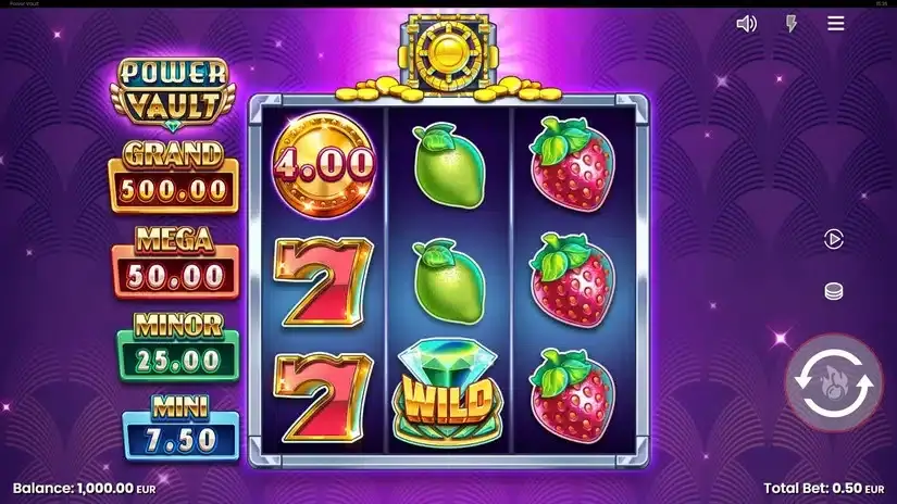 Power Vault slot screenshot 1