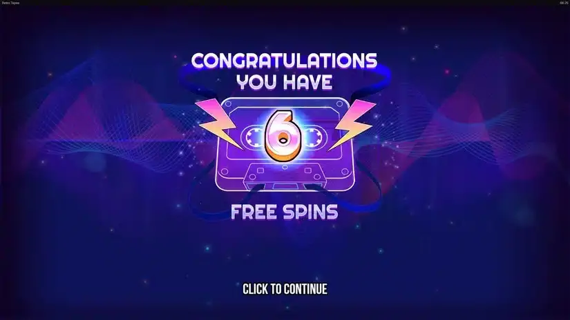 Retro Tapes slot screenshot 4